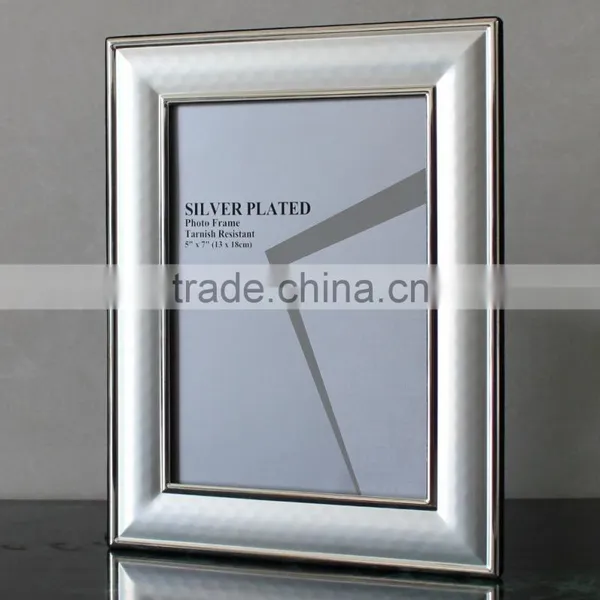 High Quanlity Assorted Design Silver Plated Metal Photo Frame KJJ-9 photo-2