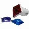 Diamond-shaped Cell Phone USB Car Charger, Suitable for IPhone/Samsung/LG/Nokia/Motorola