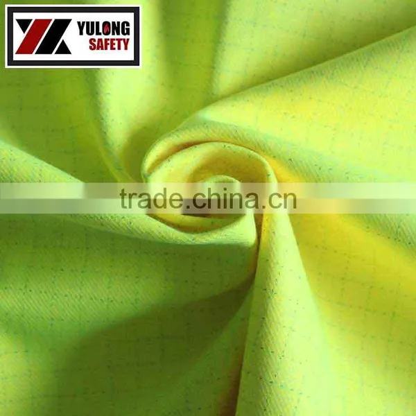 Factory Supply Best High Visibility Vest Fabric Fluorescent Overall Fabric Workwear Fabric Wholesale