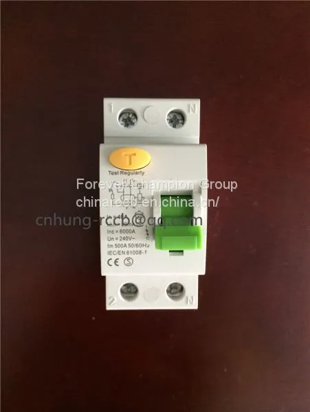 C60 RCCB 25,40,63A Residual Differential Circuit Breaker photo-2