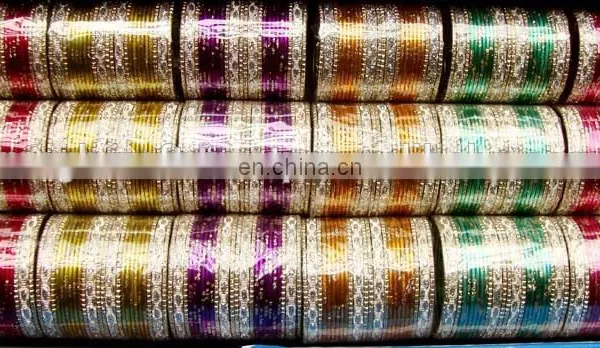 Wholesale Metal Bangles - Indian Party Wear Metal Bangle - Bollywood Style Metal Bangles photo-4