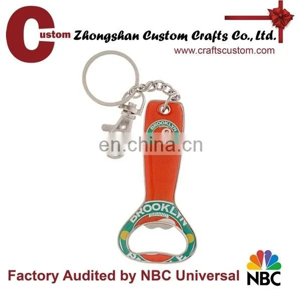 Iron Stamped Promotional Keyring With Epoxy photo-2