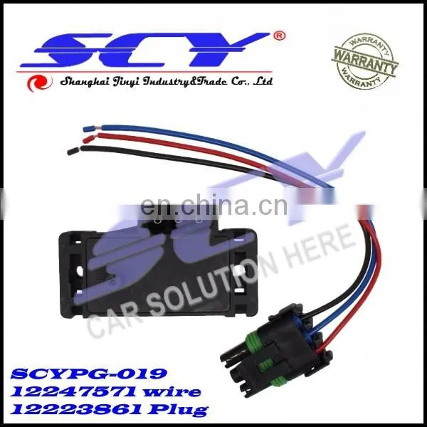 Details about New Manifold Pressure Sensor MAP TURBO BOOST /w Plug for Chevy GM 3 BAR 12247571 wire 12223861 Plug