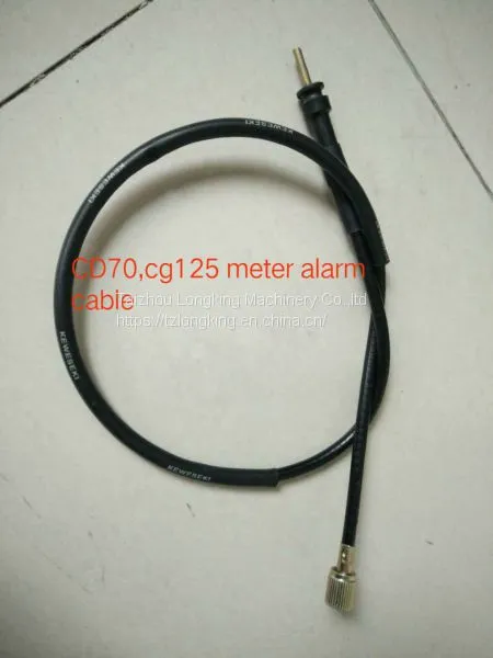 CG125 motorcycle parts speed meter cable/meter alarm cable/speed cable
