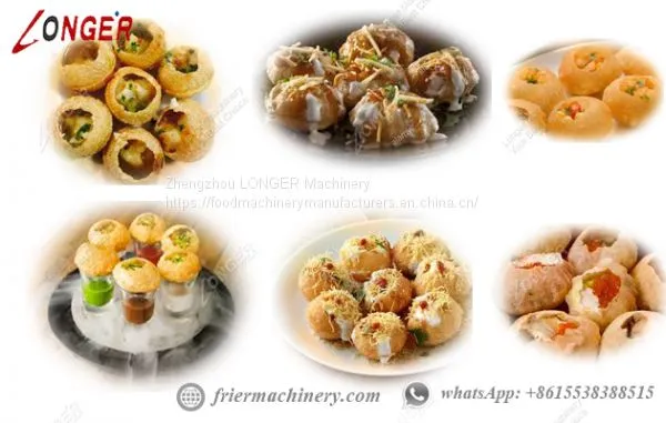 Industrial Automatic Frying Machine For Pani Puri Commercial Use Online Sale photo-3
