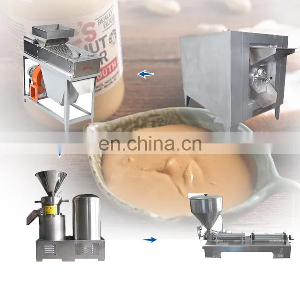 Peanut Butter Production Line Quality Guarantee Peanut Butter Processing Machine photo-3