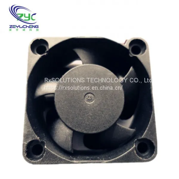 DC 12V 4.0W 3-wire 3Pin 4020 Server Square Cooling Fan photo-2