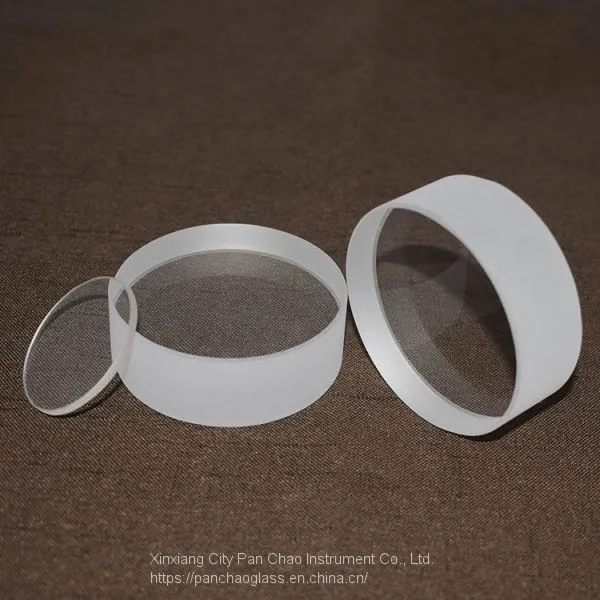 Fused Silica Transparent Uv Quartz Glass Plate Clear Quartz Disc photo-2