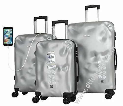 New Design High Quality PC Trolley Travel Hardcase Luggage Siutcase photo-3