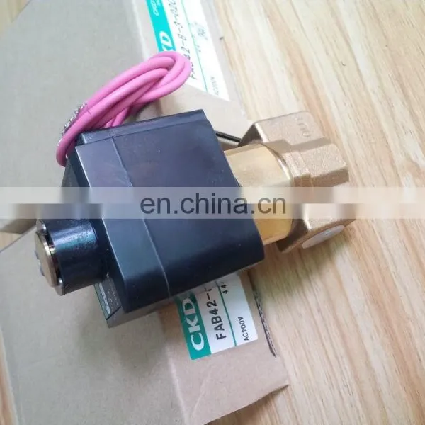 CKD Solenoid Valve Japan Solenoid Valve FAB42-8-3-02C-2 photo-5