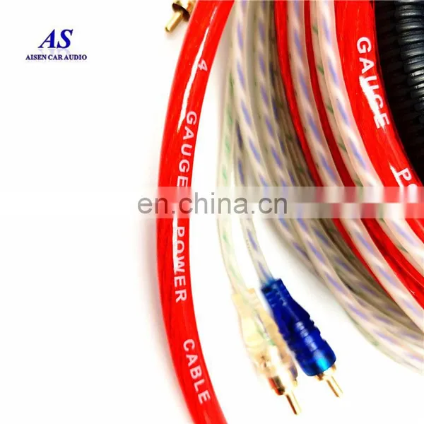 4 Gauge Car Amplifier of Subwoofer Line Outfit Wire Power Amplifier Installation Cables photo-2