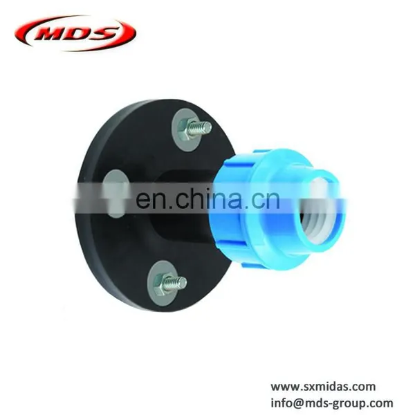 Shanxi Midas Factory Price of pp Compression Fittings Flanged Adaptor PN10 photo-2