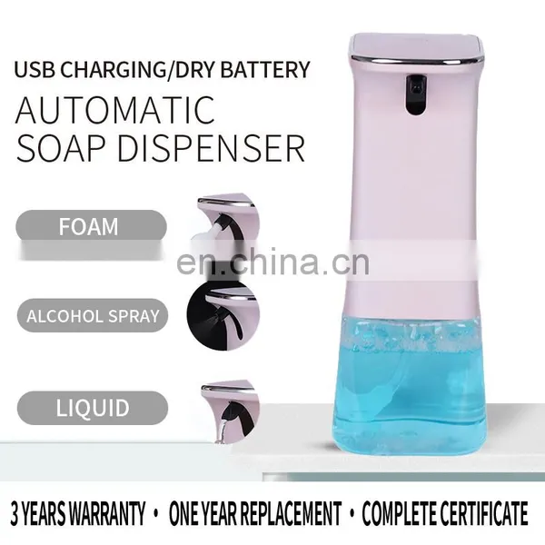 Dry Battery Automatic Touchless Gel Wall Mounted Soap Dispenser Children Automatic Liquid Soap Dispenser photo-3