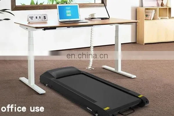Smart Desk Treadmill With Elastic Rods,slim Treadmill Motorized,electric Walking Treadmill to Fitness for Under Desk Use photo-3