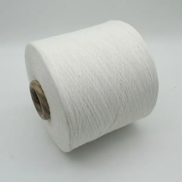 Recycled Cotton Yarn Manufacturers Supply Bleached White Ne16/1 Open-end Spinning 70/30 Polyester Cotton Yarns photo-3