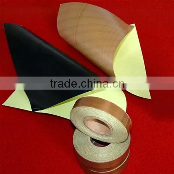Brown and Black High Quality Teflon Adhesive Tape 0.13mm-0.25mm for Heat Sealing Machine With Excellent Abrasion Resistance photo-5