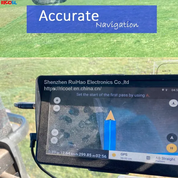GPS Guidance for GPS Tractors, High Accurate GNSS GPS Navigator Screen for Precision Agriculture and Farming photo-2