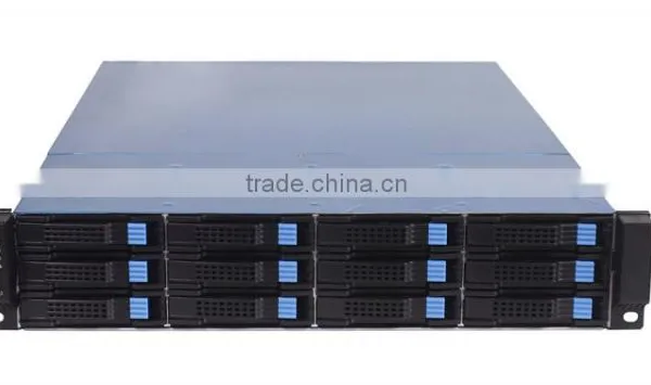 New Product 2U Server Case 12bays Storage Server Chassis Hotswap Chassis Hotswap Fanwall Rackmount Chassis photo-2