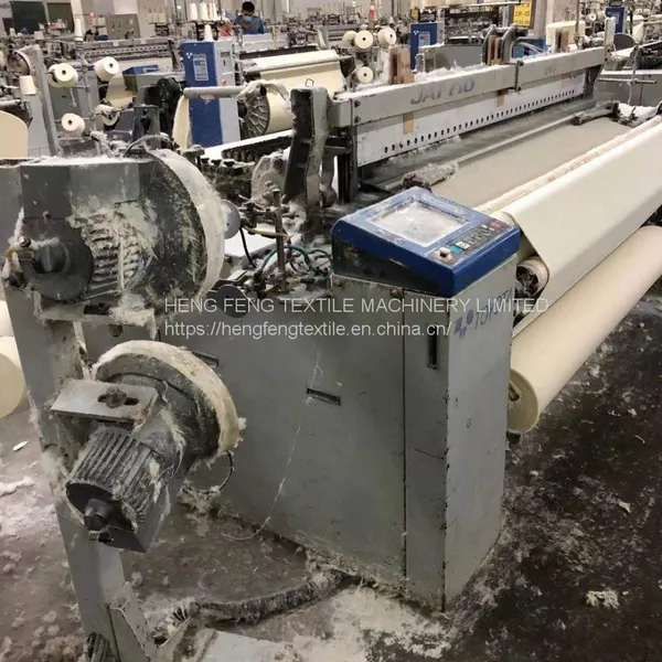 Second Hand Weaving Loom 190 Sets of TOYOTA T710-190CM Used Air Jet Looms Year 2003 Fimtetile ME2121CS Positive Cam With Reed Each