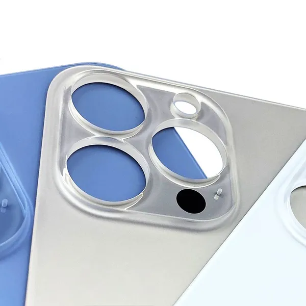 For IPhone 13 Pro Back Cover With Big Hole Tempered Glass Anti-Scratch Camera Phone Cell Phone Parts photo-3
