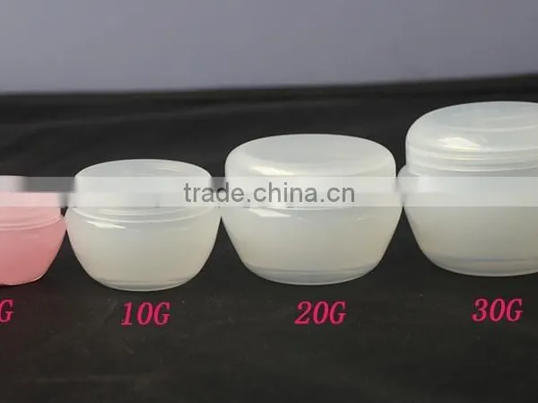PS & PP High-Quality Pocket-Carrying Mini Capacity Cream Jar for Face-Care Lotion Sample Using Mini Jar Bottle With Screw Lid photo-2