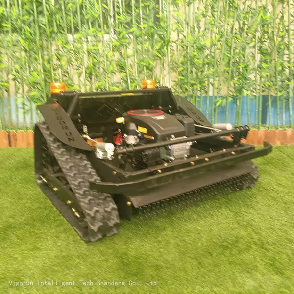 Remote Control Mower on Tracks, China Remote Brush Mower Price, Remote Controlled Grass Cutter for Sale photo-5