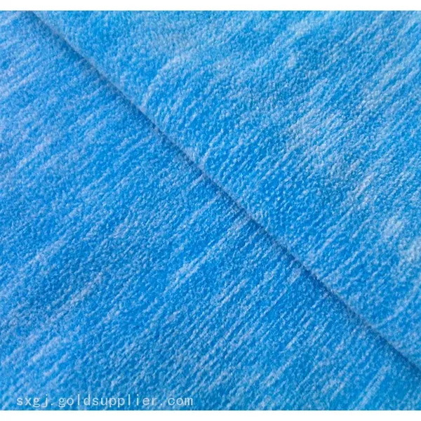 High Density 100 Polyester Coarse Needle Polar Fleece Knit Fabric For Sportswear photo-3