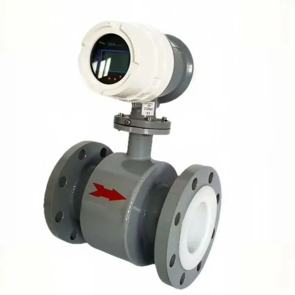 Factory Price Digital Integrated Cast Steel Water Electromagnetic Flowmeter photo-5