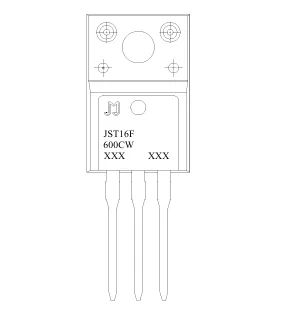 JST16F-600CW  16A ТРИАК  JIEJIE MICROELECTRONICS