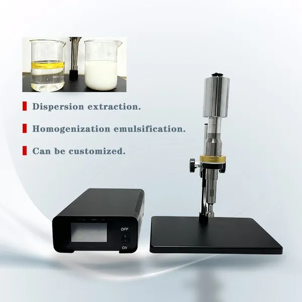 1500w Ultrasonic Homogenizer Mixer Lab Small Portable Sonicator Extraction and Dispersion photo-3