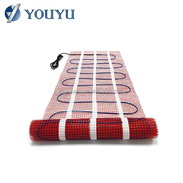 Manufacturer Direct Modern Electric Underfloor Heating Floor Mat for Bathroom Kitchen Indoor Living Room Use