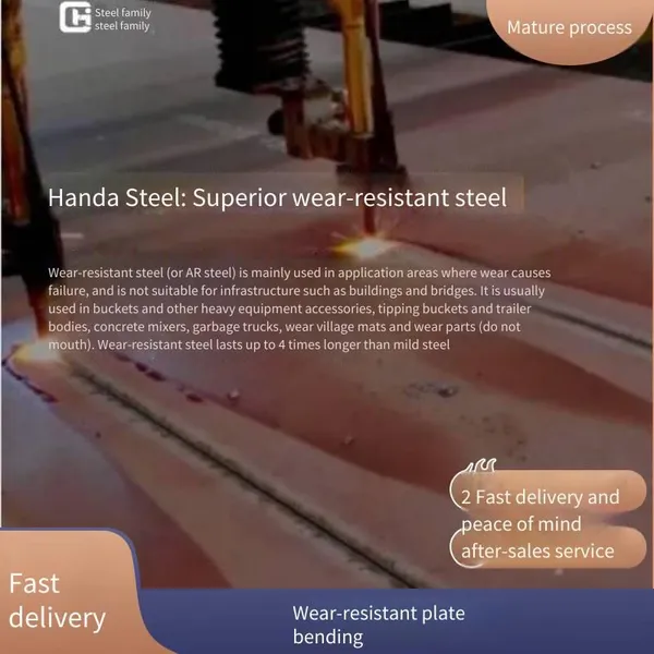 Imported Wear-resistant Steel Plate in Stock, Manufacturer of Wear-resistant Plates, Customizable, Laser Cutting Processing photo-3