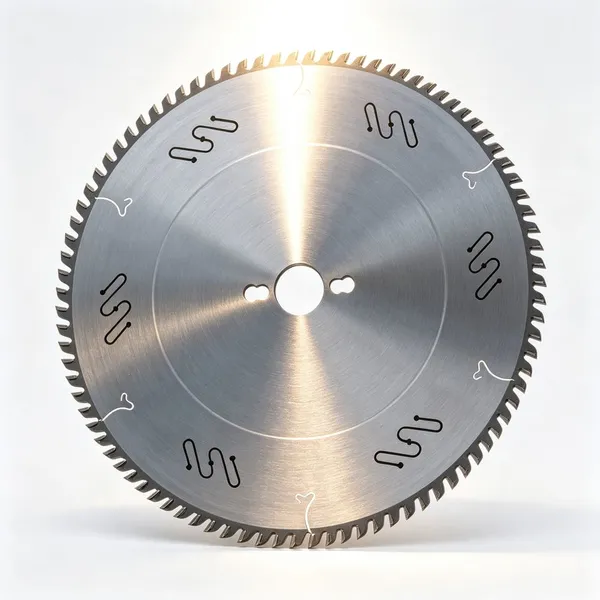 Panel Saw Blade 250mm 60T TCG 75Cr1 for Plywood Cutting - AOMJNG