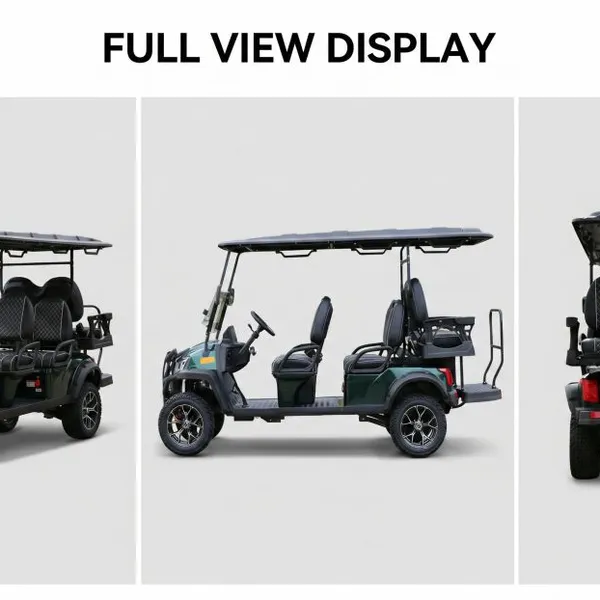 6-Seat Sightseeing Golf Cart photo-4