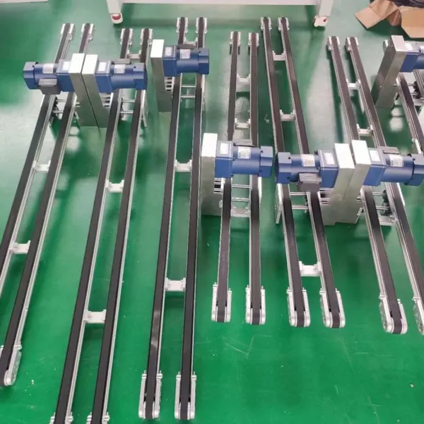 MT40 Timing Belt Conveyor With Aluminum Profile Frame, Industrial Automated Conveying Equipment photo-4