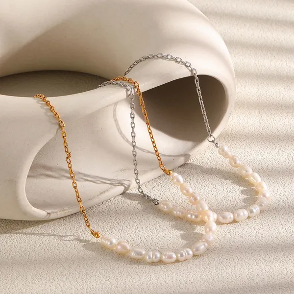 316L Surgical Steel Necklace 20-inch Figaro Chain Matte Finish Lead-Free Tarnish Resistant Supplier photo-5