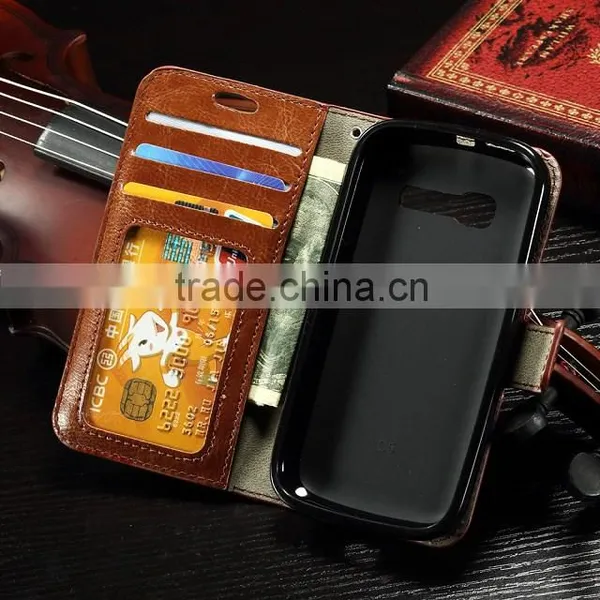 Luxury Wallet Stand Leather Case Flip Cover For Alcatel One Touch Pop C7 Case C5 C3 Idol Mini 4033 5036 6012 7040 photo-6