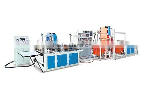 Fully Automatic HDPE Plastic Shopping Bag Cutting And Sealing Machine photo-3
