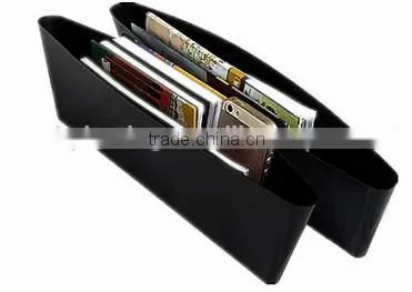 2PCS Plastic Car Seat Pocket Catcher Organizer Car Storage Box photo-4