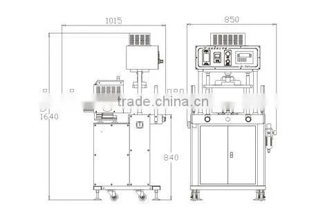 Mobile Battery Delicate Electronics Encapsulation Vertical Single Side Type Low Pressure Injection Machine photo-4