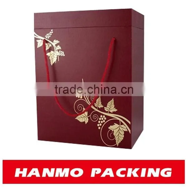 Accept Custom Order and Industrial Use Wedding Aniversary Wine Box Wholesale photo-6
