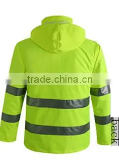 Reflective Padded Raincoat With Reflective Reflective photo-3