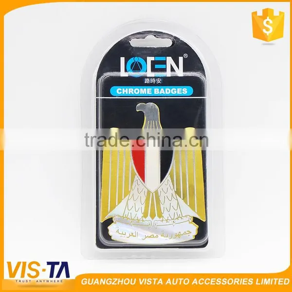 Car Body Decoration Sticker Safety Sign Reflector Eagle Shape Emblem photo-2