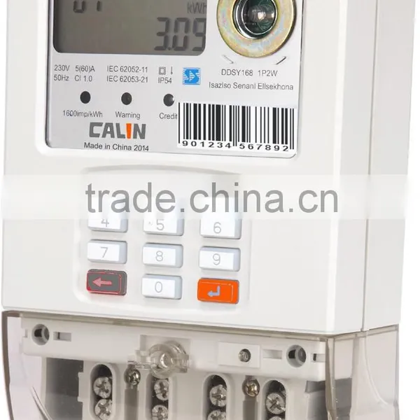 Single Phase STS Keypad Prepaid Energy Meter/prepayment Energy Meter