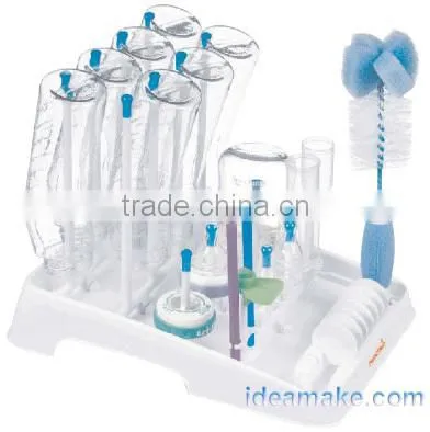 Baby Milk Bottle Drying Rack and Glassware Drying Shelf photo-4