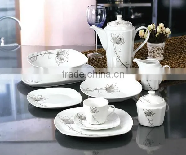 High Grade Porcelain Chinaware Set With Color Box/chinaware Set Ceramic Dinnerware photo-4