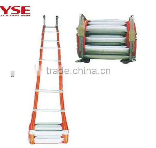 Fireman emergency fire escape safety ladder