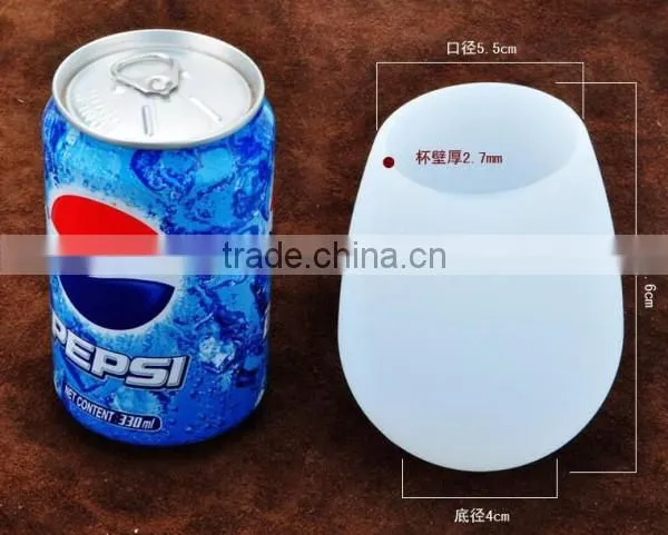 Christmas Decoration Non Breakable Silicone Water Cup BPA Free photo-3