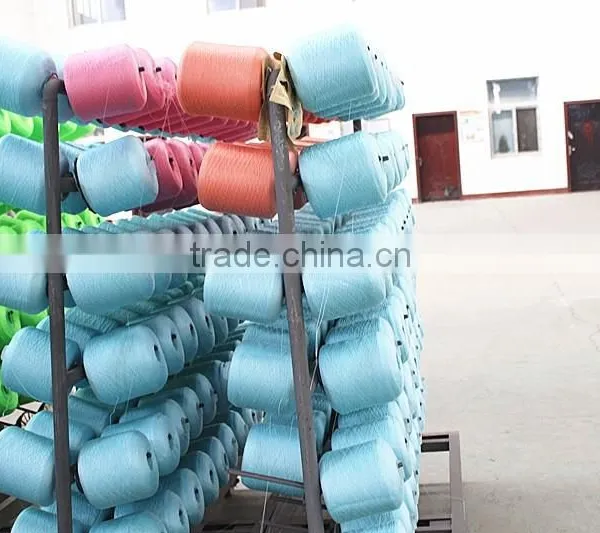 Our Factories 20 Years'experience Good Price Pink Polyester Spun Yarn photo-6