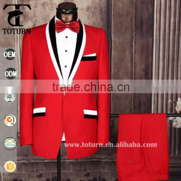 2016 Newest High Quality Comfortable Fabric Direct Manufacturer Customized Design Formal Colour Combination Wedding Man Suit